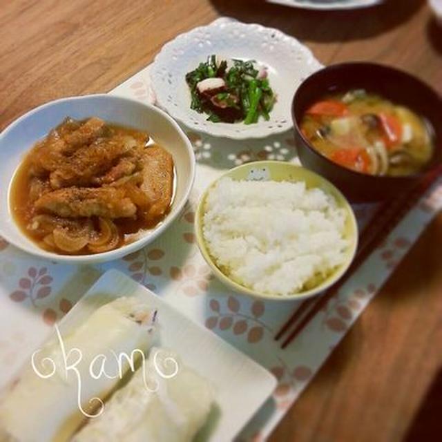 美味しかったな！夕飯と頑張り屋さんのＰちゃん