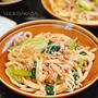 冷凍うどん活用でニンニクパンチの辛うま焼うどんレシピ！　〜間違えた買った調味料が美味しかった〜