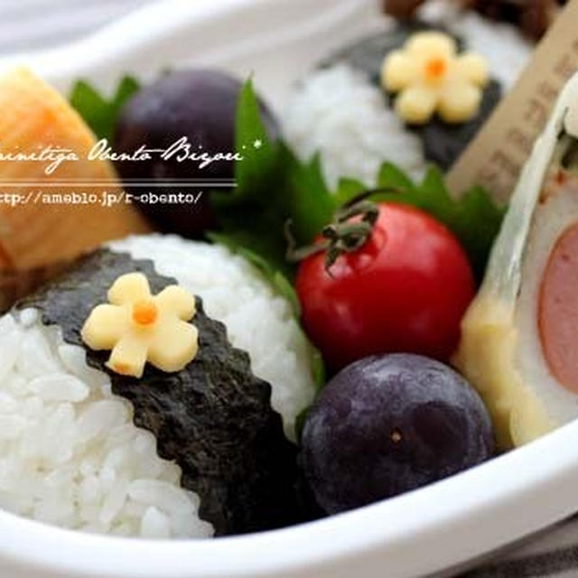 年少さん遠足用のお弁当～簡単デコ弁～