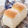 Shokupan Japanese fluffy white bread loaf