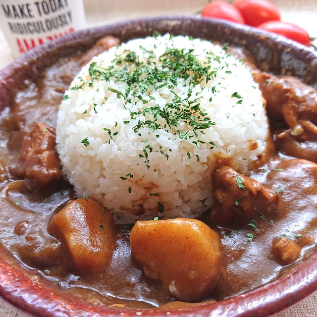 インド人もびっくりチキンカレーChickencurry