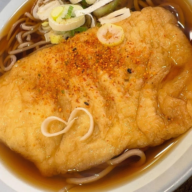 立ち蕎麦行脚「ガリレオ八兵衛のきつねそば」