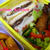 チョコバナナサンドのお弁当☆