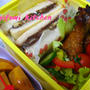 チョコバナナサンドのお弁当☆