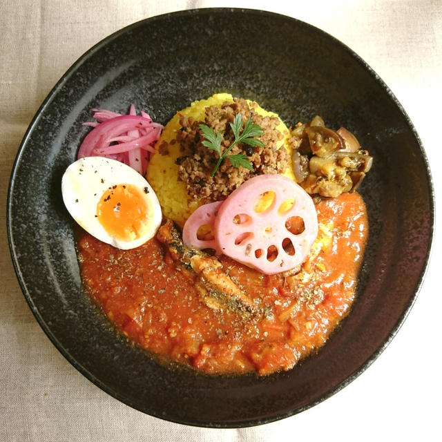 ＊鰯の梅カレー＊
