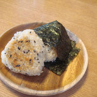 焼きおにぎり。