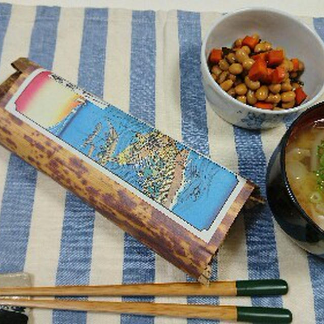 鯖寿司と酢豆☆2016/07/13の晩ごはん。