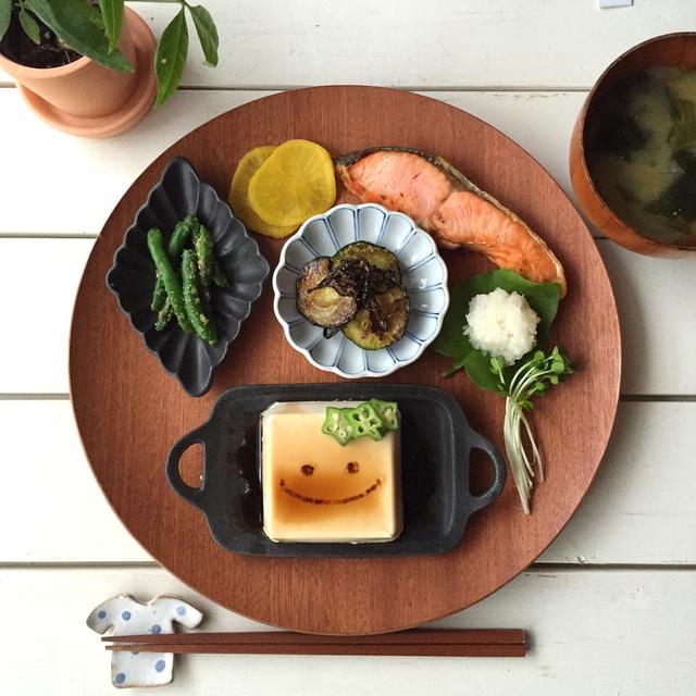 ◡̈⃝︎⋆︎*2015.8.23『にこにこ⋅◡⋅﻿豆腐御膳』