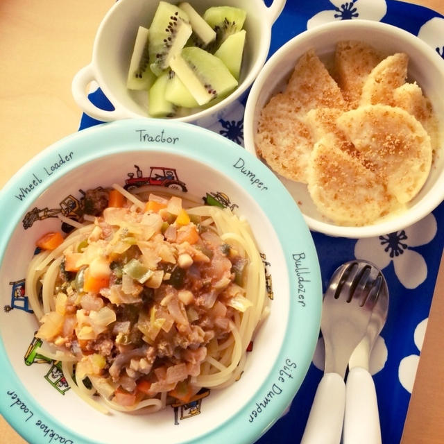 息子の昼ごはん