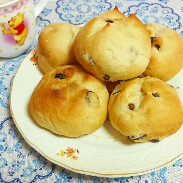 大好きな黒糖レーズンパン♡ﾞ