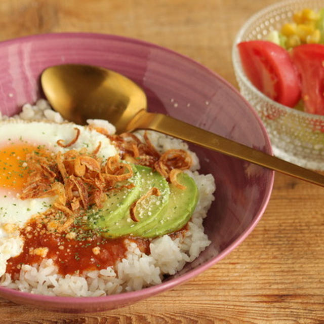 5分で作れる簡単丼ぶり★即席タコライス風