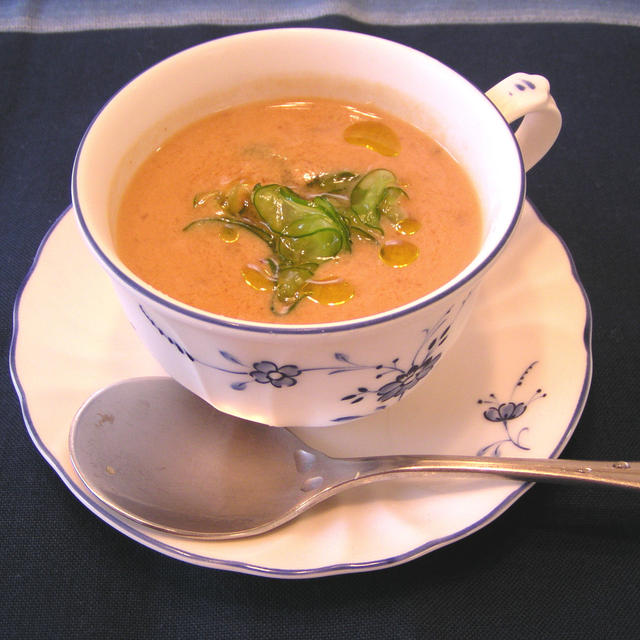「トマトの豆乳味噌スープ」に始まり・・・・・リーちゃんカフェオープン！！！