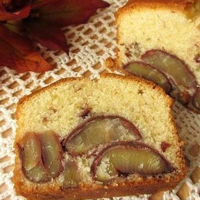渋皮煮パウンドケーキ