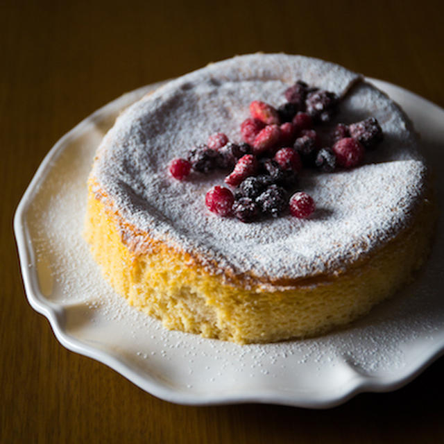 生カステラ風チーズケーキ