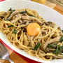 「ワンパンしめじパスタ」調味料1つだけ煮るだけ簡単