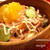 八朔のせ梅うどんの麺つゆマヨサラダ。ハムツナ卵入り☆