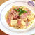 【高野豆腐のカルボナーラ風クリーム煮込み！】