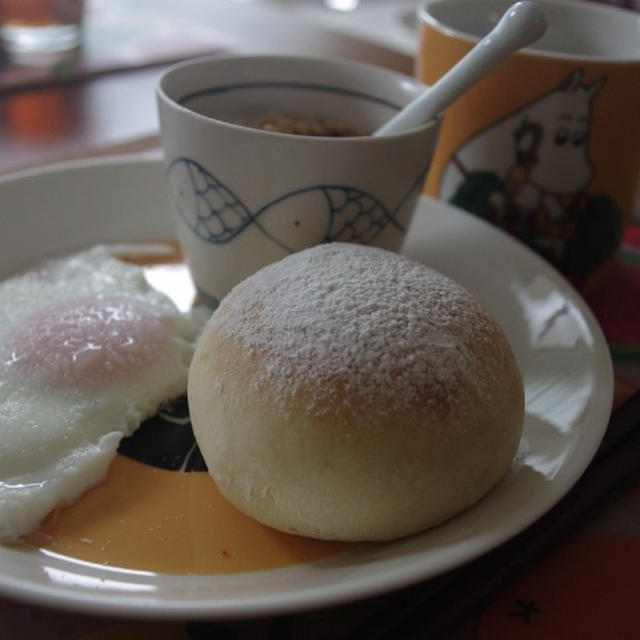 電子レンジで白パン