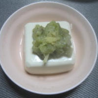 お豆腐でさっぱり♪