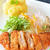 レッドカレー味のペーストをしのばせて・とんかつ♪