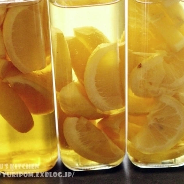 話題のレモン酢を甘くないバージョンで作ってみました　～　酢レモンの作り方付。