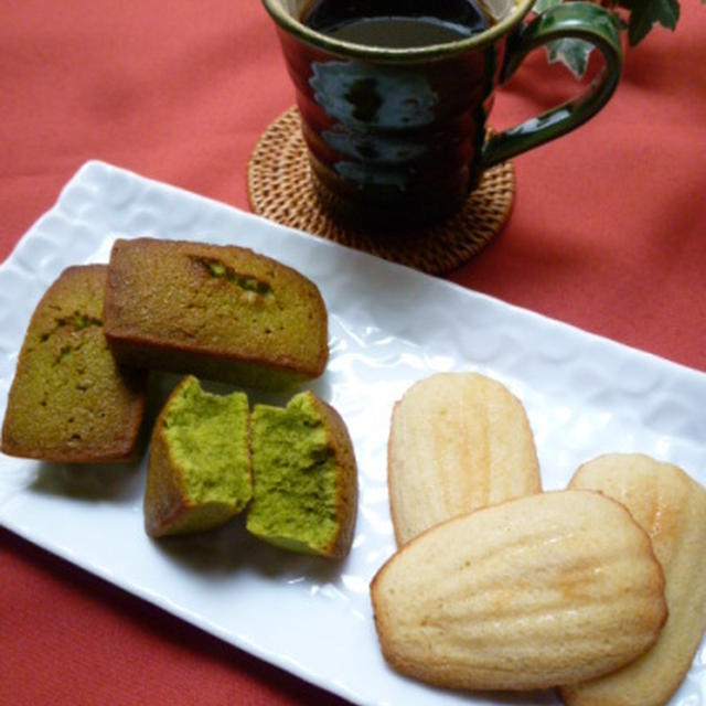 抹茶のフィナンシェ♪