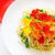【姫ごはん☆特別な日におすすめレシピ】鮎と水菜のバルサミコパスタ　エディブルフラワーをのせて☆