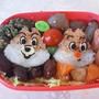 キャラ弁：チップ&デール