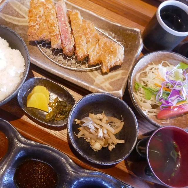 丹波篠山、牛屋たなかのビフカツランチ#安くて美味い店はここ