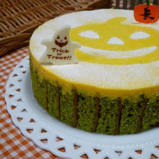 アガベシロップで、ハロウインケーキ作りました！