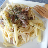 クリーム肉じゃがスパゲティ～マ・マー