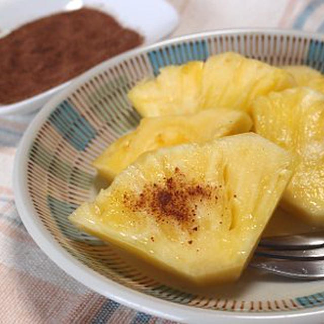 パイナップルは魔法の粉で美味しくなるかな？「酸梅粉」