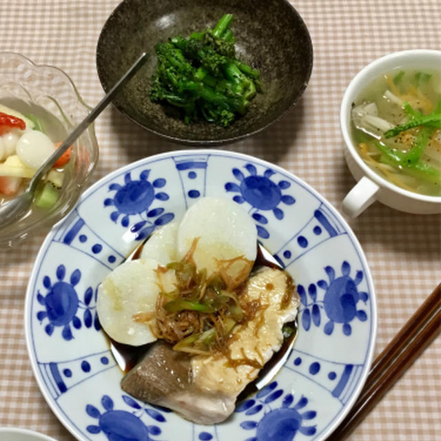 2月第4週の教室、菜の花はどこを食べる？