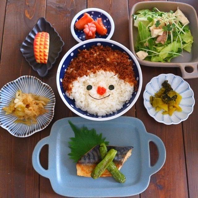 ふりかけ頭のごはんちゃん＊デコごはん
