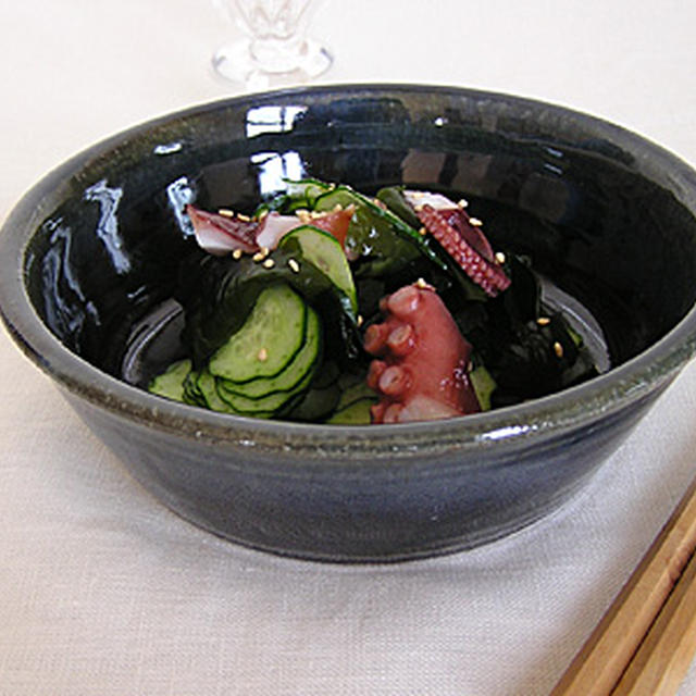 タコのきゅうりの酢の物