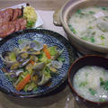 お餅入り七草粥