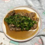 【こどもごはん】生姜をきかせて☆豚肉のネギまみれ生姜ソース