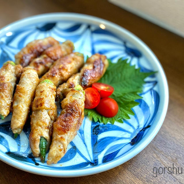 まだ間に合う！【オクラの肉巻き甘糀醤油ダレ】