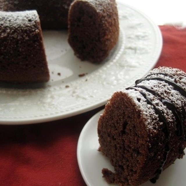 しっとりチョコエンゼル型ケーキ By イロハさん レシピブログ 料理ブログのレシピ満載