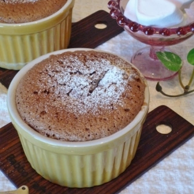 チョコレートスフレinマシュマロ