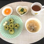 【離乳食完了期〜幼児食】お子様ランチ♡小松菜とバナナの蒸しドーナツ&カブと豚団子のスープ