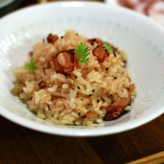 夏のタコ飯（桜飯）