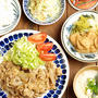 豚小間と新玉ねぎの生姜焼きの献立でした～【謎すぎる息子の選択】
