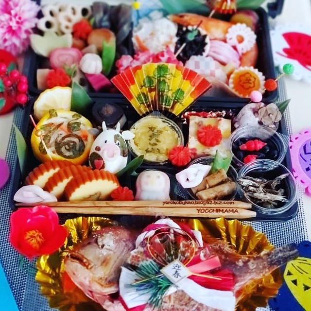 年末オードブル＆おせち♪今年は一人分づつ取り分けせずに☆