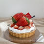 美味しそうな可愛いいちご🍓たっぷりもりもり【いちごタルト】