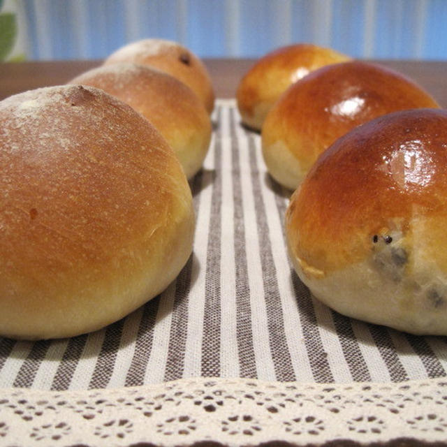 チョコチップパン＆レーズンパン