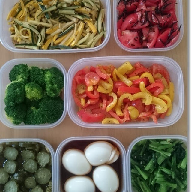 今週の常備菜☆茹でずに冷凍できてポイポイ使える野菜と離乳食のストック