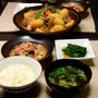 肉じゃがメインの和食