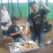 クック井上。【BBQオリジナルメニュー＆ソースレシピ】SMA芸人BBQフェス＠お台場の模様付
