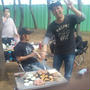 クック井上。【BBQオリジナルメニュー＆ソースレシピ】SMA芸人BBQフェス＠お台場の模様付